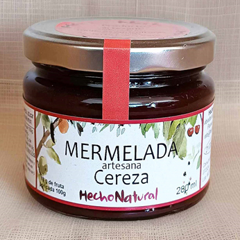 mermelada cereza artesana ecojerte